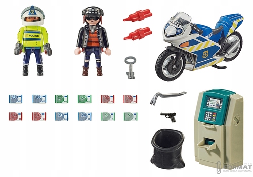 Playmobil 70572 - Pościg motorem policyjnym 2