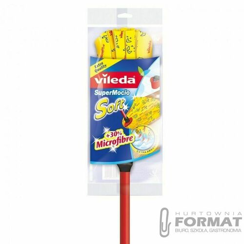 MOP PASKOWY VILEDA MIKROF. SUPERMOCIO SOFT Z KIJEM 2