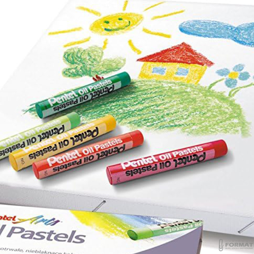 PASTELE KREDKI OLEJNE 16 KOLORÓW PENTEL KREATYWNE DLA ARTYSTÓW JAKOŚĆ 5