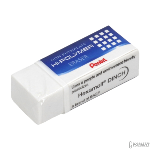 GUMKA DO MAZANIA ŚCIERANIA PENTEL ZEH03 DUŻA BIAŁA DO SZKOŁY 2