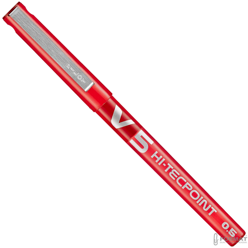 PILOT CIENKOPIS V5 CZERWONY 2
