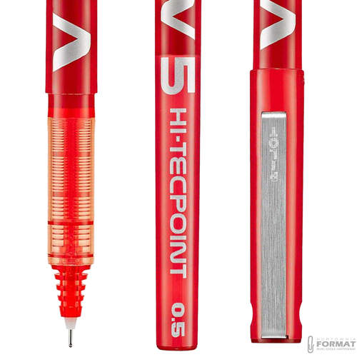PILOT CIENKOPIS V5 CZERWONY 6