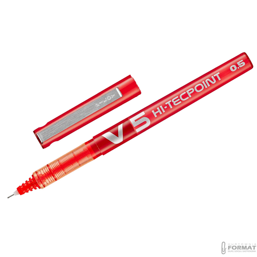 PILOT CIENKOPIS V5 CZERWONY 7