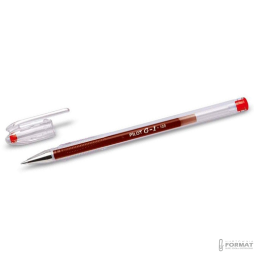 PILOT DŁUGOPIS ŻELOWY G1 CZERWONY 2