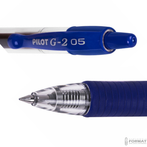 PILOT DŁUGOPIS ŻELOWY G2 NIEBIESKI 4