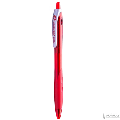 PILOT DŁUGOPIS REXGRIP CZERWONY 3