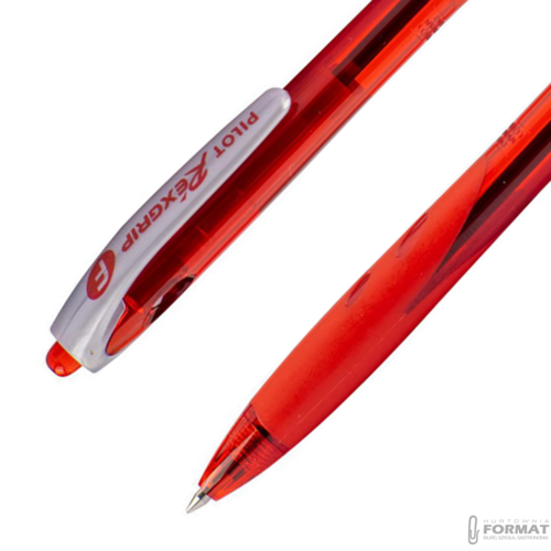PILOT DŁUGOPIS REXGRIP CZERWONY 7