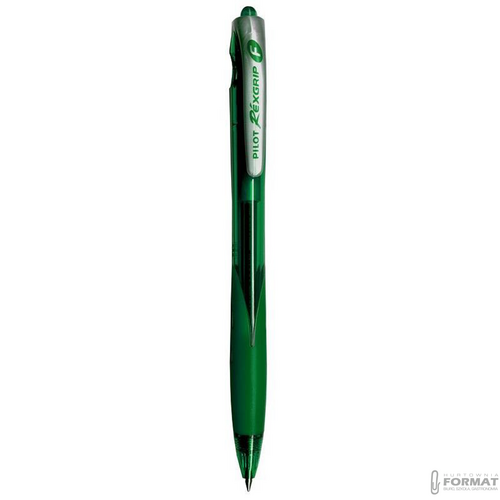 PILOT DŁUGOPIS REXGRIP ZIELONY 3