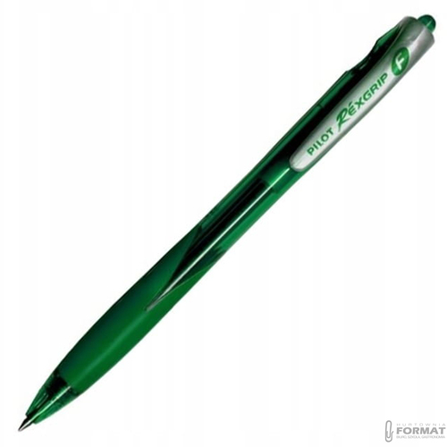 PILOT DŁUGOPIS REXGRIP ZIELONY 7
