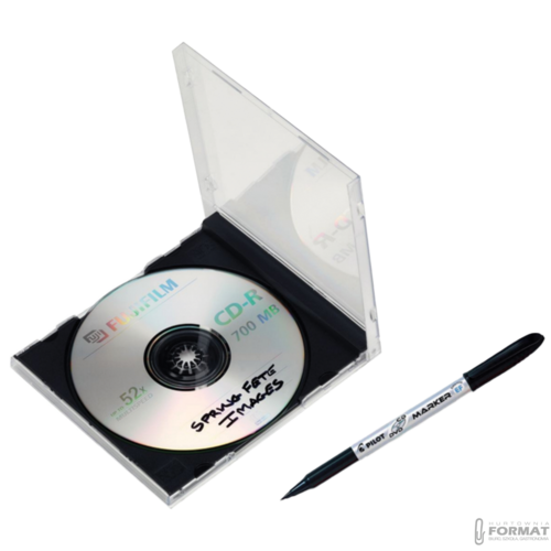PILOT MARKER DWUSTRONNY CD/DVD CZARNY 5