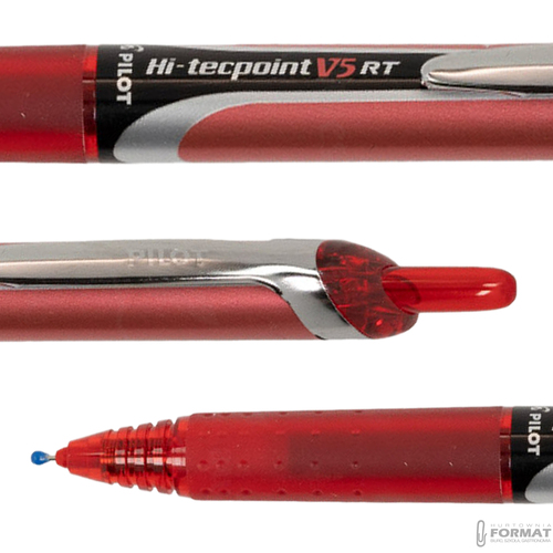 PILOT CIENKOPIS V5RT CZERWONY 4