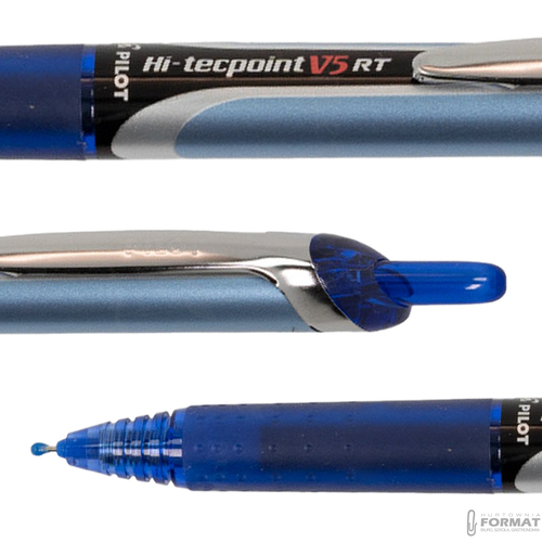 PILOT CIENKOPIS V5RT NIEBIESKI 4
