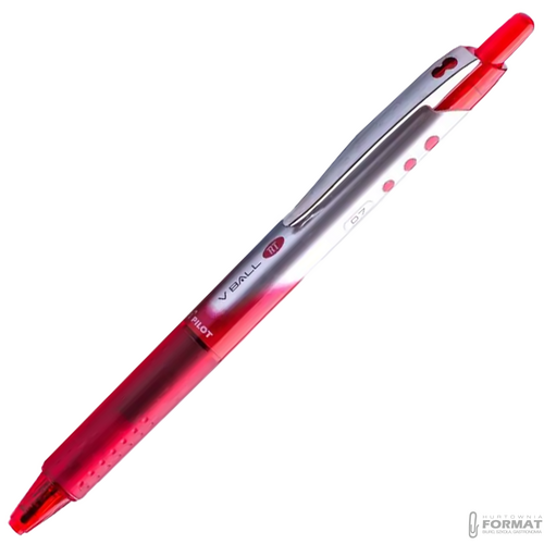 PILOT PIÓRO KULKOWE V-BALL RT CZERWONY 2