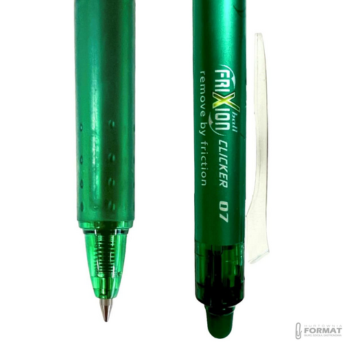 PILOT PIÓRO KULKOWE CLICKER FRIXION ZIELONY 6