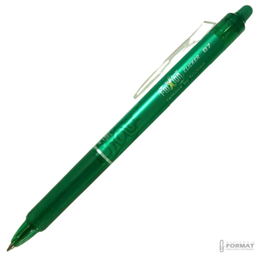 PILOT PIÓRO KULKOWE CLICKER FRIXION ZIELONY 9