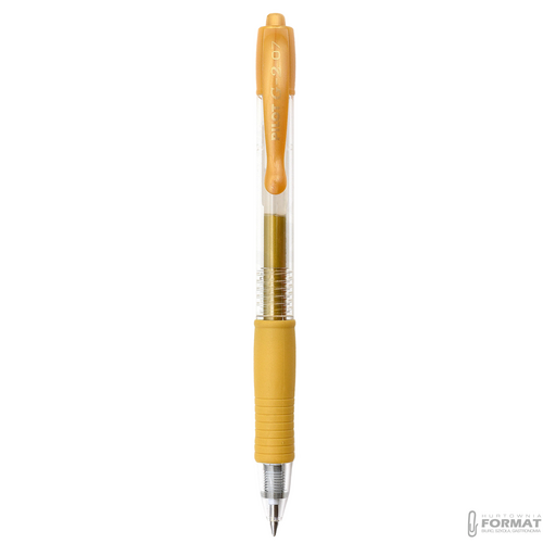 PILOT DŁUGOPIS G2 METALLIC M ZŁOTY 3