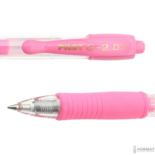 PILOT DŁUGOPIS G2 M PASTELOWY RÓŻOWY 4