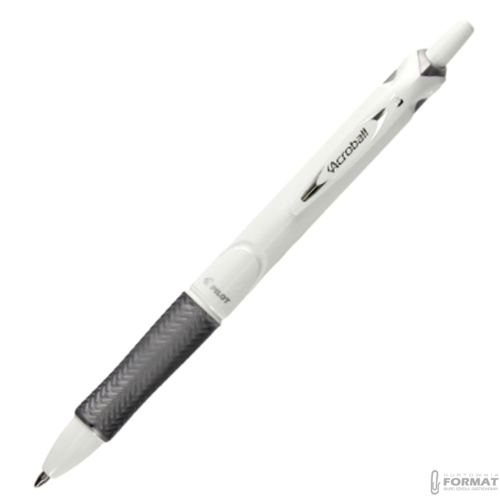 PILOT DŁUGOPIS ACROBALL WHITE M CZARNY BEEGREEN 2