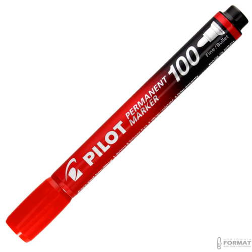 PILOT MARKER PERMANENTNY SCA-100 CZERWONY 2