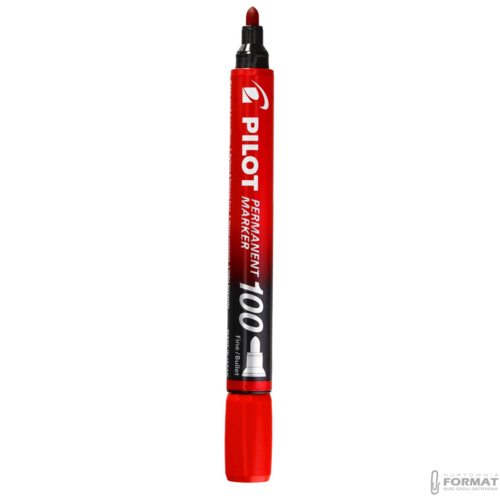 PILOT MARKER PERMANENTNY SCA-100 CZERWONY 3