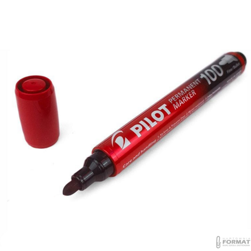 PILOT MARKER PERMANENTNY SCA-100 CZERWONY 6
