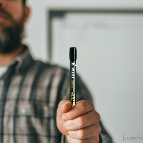 PILOT MARKER PERMANENTNY SCA-400 CZARNY 4
