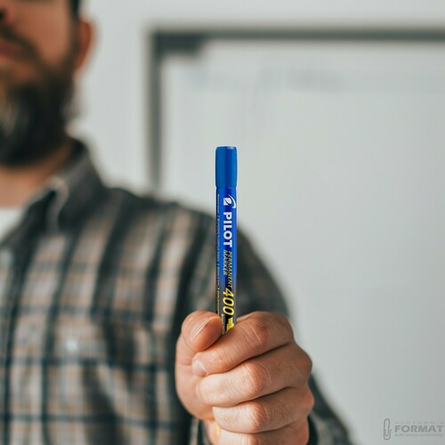 PILOT MARKER PERMANENTNY SCA-400 NIEBIESKI 4