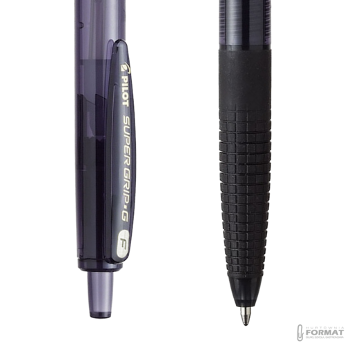 PILOT DŁUGOPIS SUPER GRIP G AUTOMATYCZNY CZARNY 6
