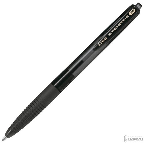 PILOT DŁUGOPIS SUPER GRIP G AUTOMATYCZNY XB CZARNY 2