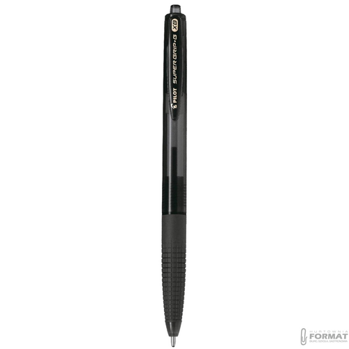 PILOT DŁUGOPIS SUPER GRIP G AUTOMATYCZNY XB CZARNY 3