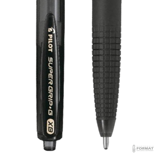 PILOT DŁUGOPIS SUPER GRIP G AUTOMATYCZNY XB CZARNY 6