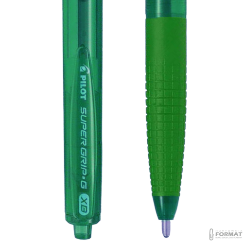 PILOT DŁUGOPIS SUPER GRIP G AUTOMATYCZNY XB ZIELONY 6