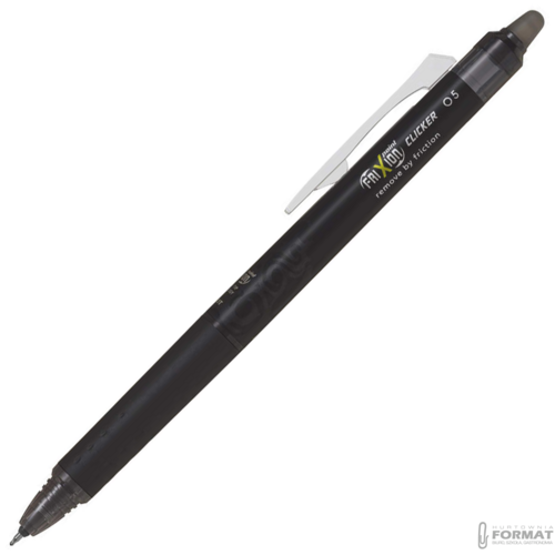 PILOT PIÓRO KULKOWE FRIXION POINT CLICKER SYNERGY 0,5 CZARNY 2