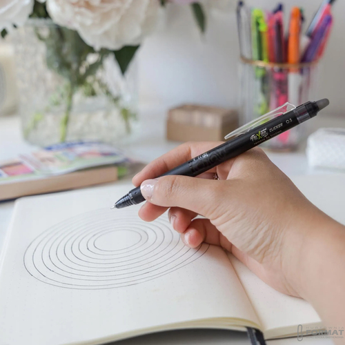 PILOT PIÓRO KULKOWE FRIXION POINT CLICKER SYNERGY 0,5 CZARNY 4