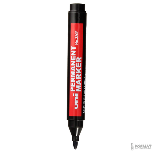 MARKER PERMANENTNY UNI 320F OKRĄGŁY NIEBIESKI 3