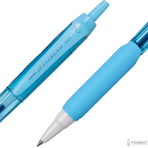 DŁUGOPIS UNI JETSTREAM SXN-101 WODNY NIEBIESKI/AQUA NIEBIESKI WKŁAD 4