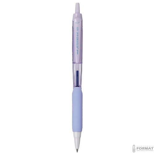 DŁUGOPIS UNI JETSTREAM SXN-101 LAWENDOWY/LAVENDER NIEBIESKI WKŁAD DO SZKOŁY 3