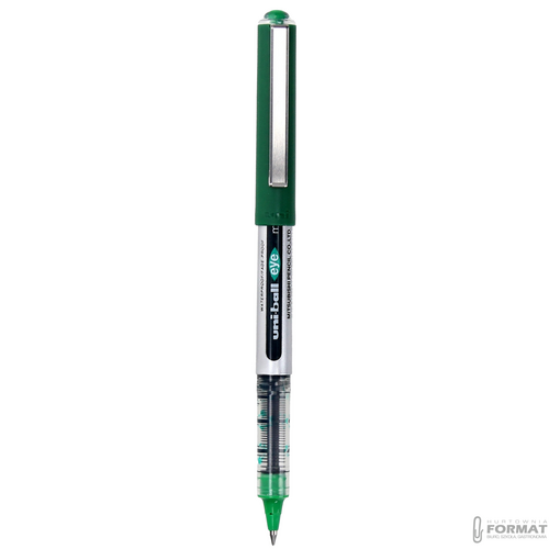 PIÓRO KULKOWE UNI-BALL EYE UB-150 ZIELONY WODOODPRORNY TUSZ PIGMENTOWY 3