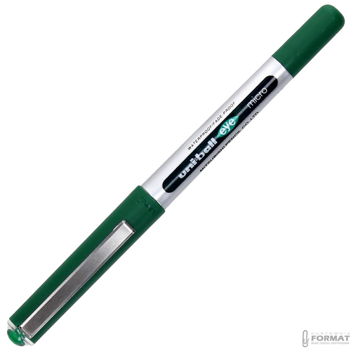 PIÓRO KULKOWE UNI-BALL EYE UB-150 ZIELONY WODOODPRORNY TUSZ PIGMENTOWY 5