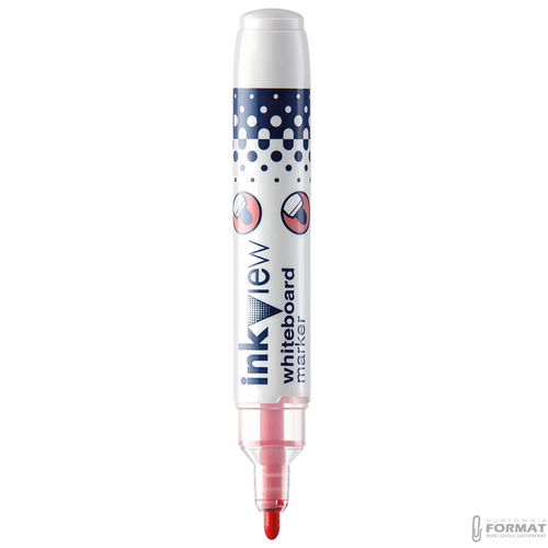 MARKER SUCHOŚCIERALNY DO BIAŁYCH TABLIC WHITEBOARD UNI PWB-202 CZERWONY 3