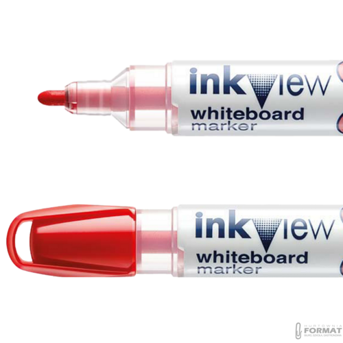 MARKER SUCHOŚCIERALNY DO BIAŁYCH TABLIC WHITEBOARD UNI PWB-202 CZERWONY 4