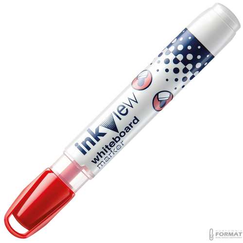 MARKER SUCHOŚCIERALNY DO BIAŁYCH TABLIC WHITEBOARD UNI PWB-202 CZERWONY 5