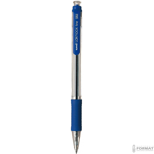 DŁUGOPIS AUTOMATYCZNY UNI LAKNOCK FINE SN-101 NIEBIESKI DO SZKOŁY BIURA 3