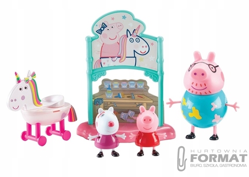 Peppa Zestaw jednorożec 3 figurki + akcesoria 0717 2