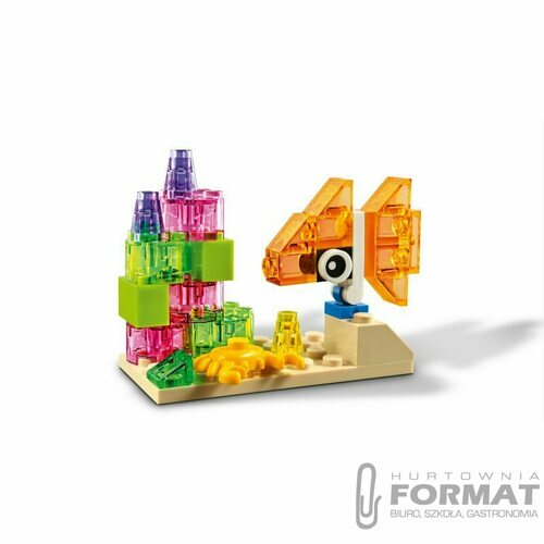 Lego Classic - Kreatywne przezroczyste klocki 6