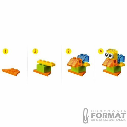 Lego Classic - Kreatywne przezroczyste klocki 8