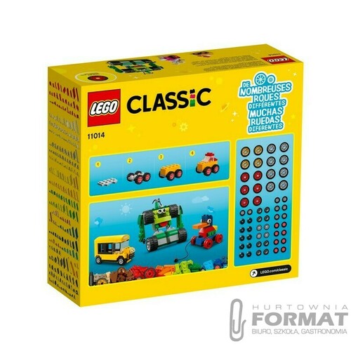 Lego Classic 11014 Klocki na kołach 2