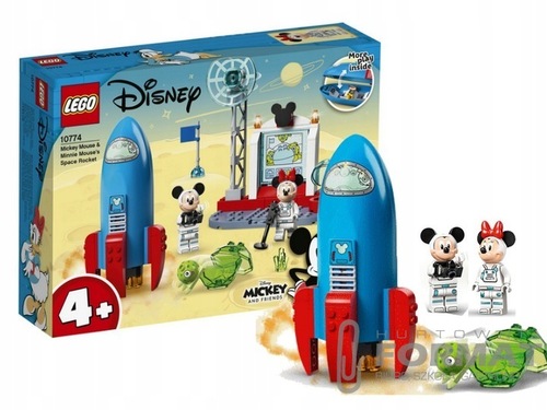 LEGO 10774 DISNEY Kosmiczna rakieta Myszki Miki i 4