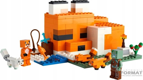 LEGO 21178 MINECRAFT 2022 Siedlisko lisów 2