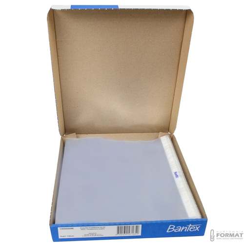 KOSZULKI KRYSTALICZNE PRZEZROCZYSTE BANTEX A4 45 MIC. 100 SZTUK 5